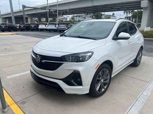 White Frost Tricoat 2022 Buick Encore GX Select