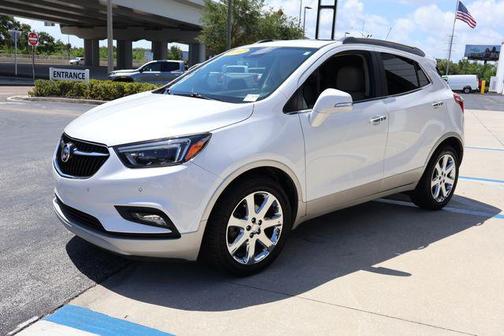 White Frost Tricoat 2017 Buick Encore Premium