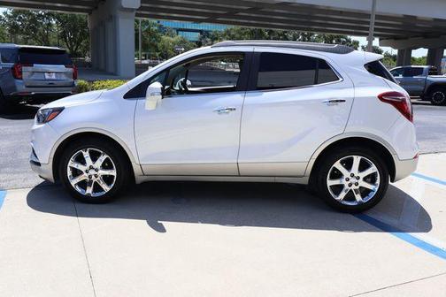 White Frost Tricoat 2017 Buick Encore Premium