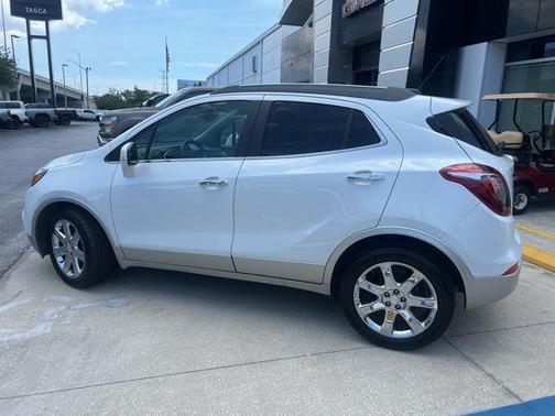 White Frost Tricoat 2017 Buick Encore Premium