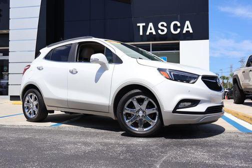 White Frost Tricoat 2017 Buick Encore Premium