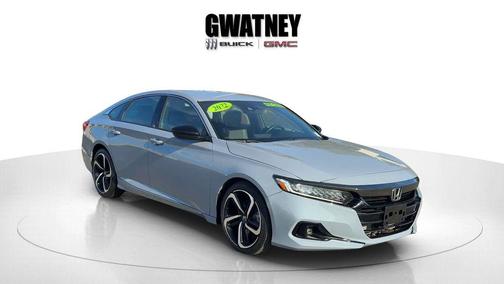 Blue 2022 Honda Accord Sport 1.5T
