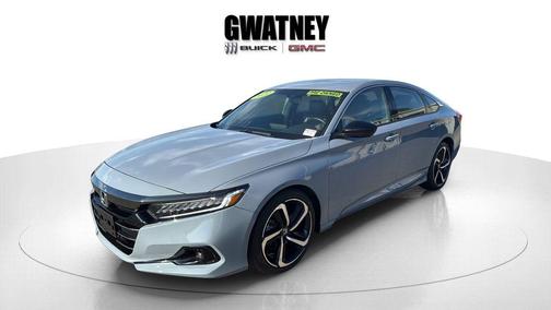 Blue 2022 Honda Accord Sport 1.5T