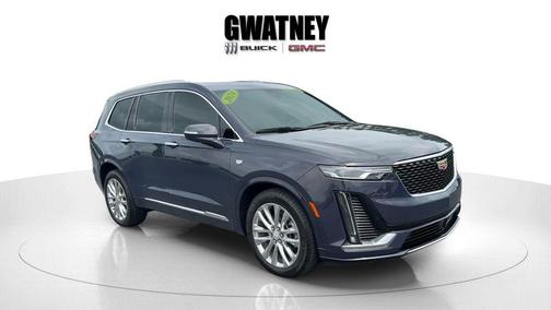 Midnight Sky Metallic 2024 Cadillac XT6 Premium Luxury FWD