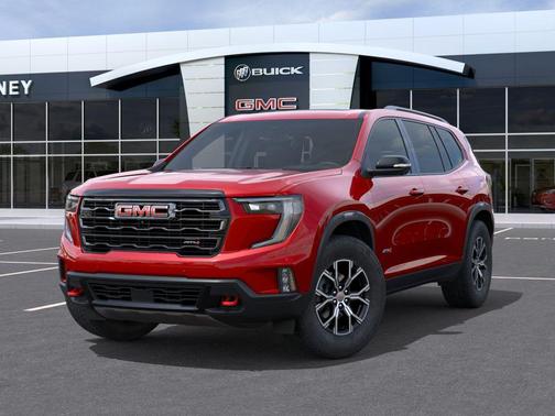 Volcanic Red Tintcoat 2026 GMC Acadia AT4 AWD