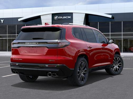 Volcanic Red Tintcoat 2026 GMC Acadia Denali