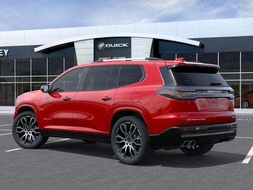 Volcanic Red Tintcoat 2026 GMC Acadia Denali