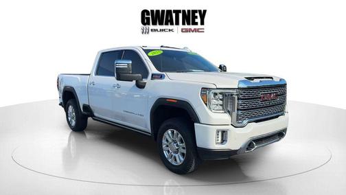 White Frost Tricoat 2023 GMC Sierra 2500 Denali