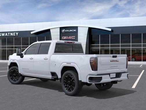 Glacier White Tricoat 2026 GMC Sierra 2500 Denali Ultimate