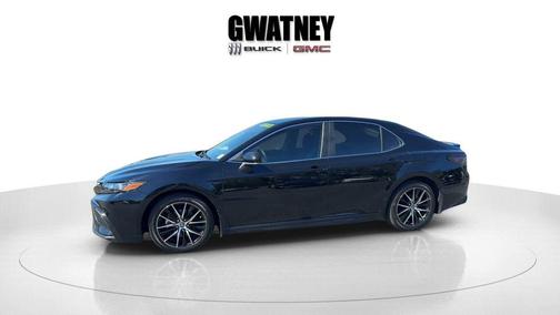 Midnight Black Metallic 2023 Toyota Camry SE
