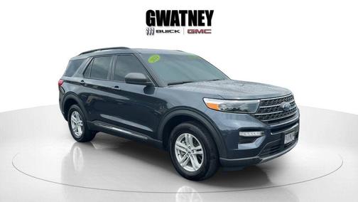 Stone Blue Metallic 2024 Ford Explorer XLT