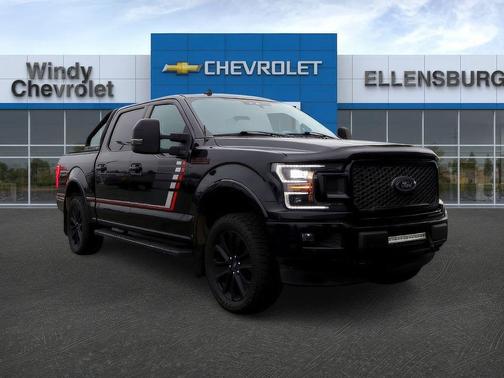 Agate Black 2020 Ford F-150 Lariat