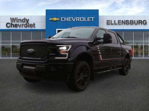 Agate Black 2020 Ford F-150 Lariat