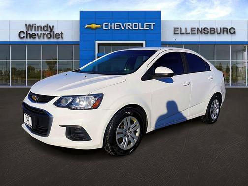 Summit White 2017 Chevrolet Sonic LS