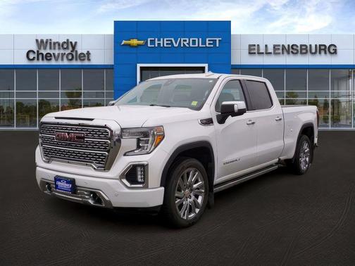 White Frost Tri-Coat 2019 GMC Sierra 1500 Denali