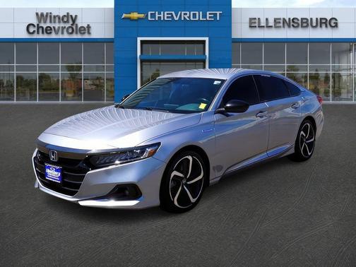 Lunar Silver Metallic 2022 Honda Accord Hybrid Sport