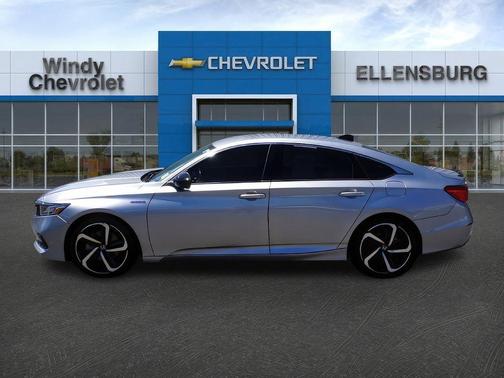 Lunar Silver Metallic 2022 Honda Accord Hybrid Sport