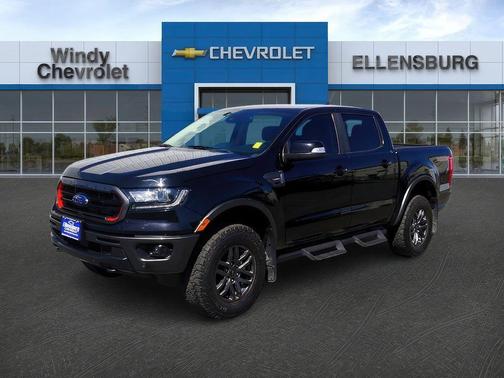 Shadow Black 2021 Ford Ranger Lariat