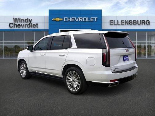 Crystal White Tri-Coat 2023 Cadillac Escalade Premium Luxury