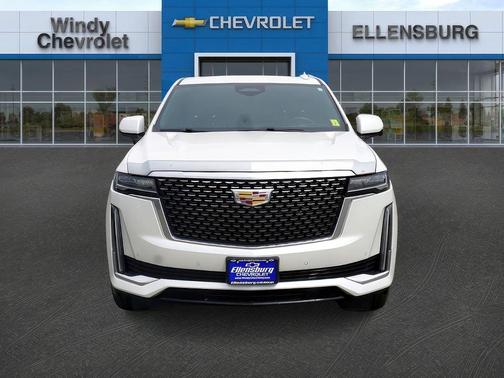 Crystal White Tri-Coat 2023 Cadillac Escalade Premium Luxury