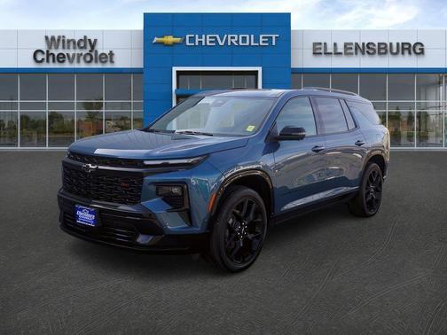 Lakeshore Blue Metallic 2024 Chevrolet Traverse RS