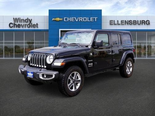 Black 2023 Jeep Wrangler Sahara