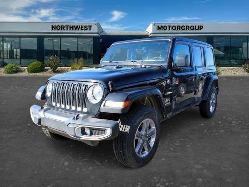 Black 2023 Jeep Wrangler Sahara
