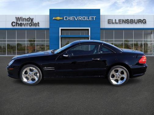 Black 2003 Mercedes-Benz SL-Class SL500 Roadster