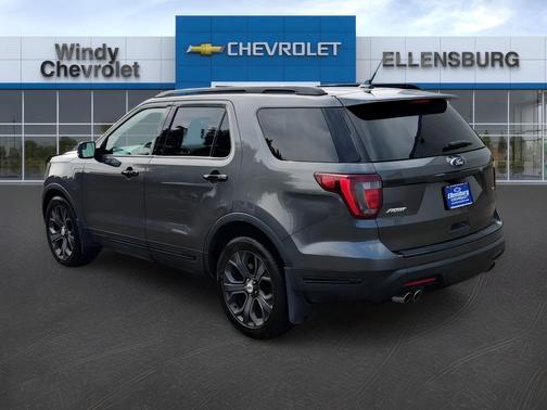Magnetic Metallic 2018 Ford Explorer sport