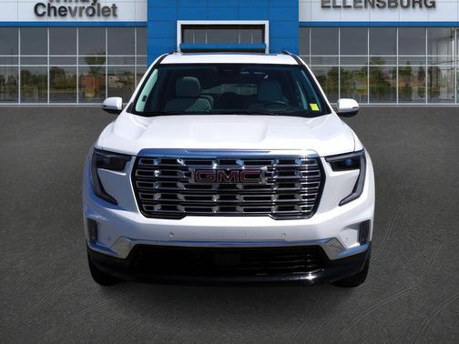 White Frost Tri-Coat 2024 GMC Acadia Denali