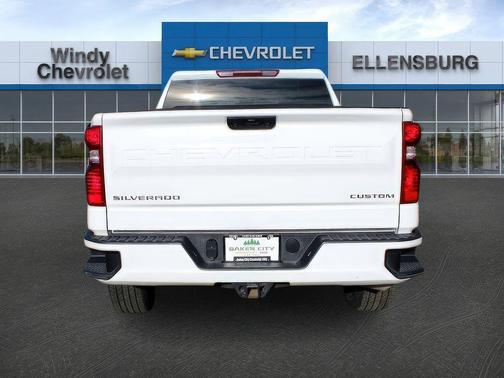 Summit White 2024 Chevrolet Silverado 1500 Custom