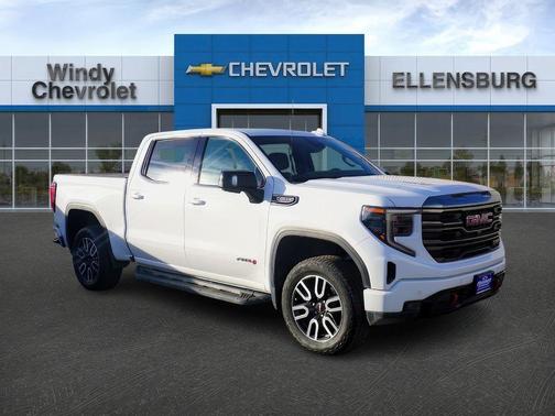 Summit White 2024 GMC Sierra 1500 AT4