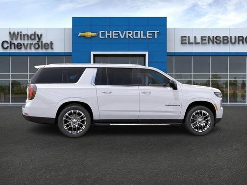 Summit White 2026 Chevrolet Suburban LS