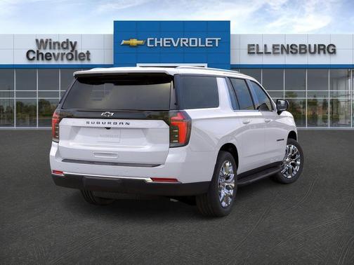 Summit White 2026 Chevrolet Suburban LS