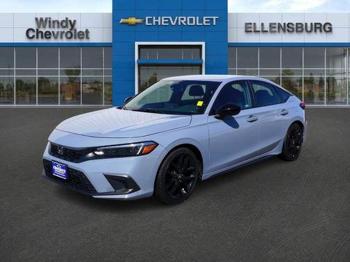 Boost Blue Pearl 2024 Honda Civic Sport