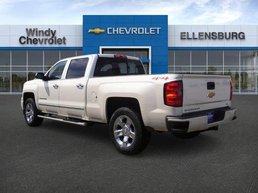 White Diamond Tri-Coat 2015 Chevrolet Silverado 1500 LTZ