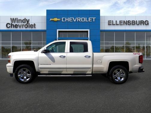White Diamond Tri-Coat 2015 Chevrolet Silverado 1500 LTZ