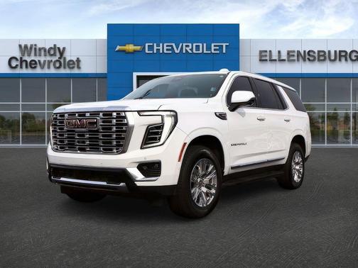 Summit White 2025 GMC Yukon Denali