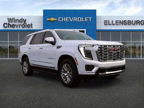 Summit White 2025 GMC Yukon Denali