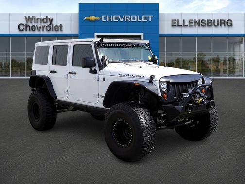Bright White Clearcoat 2013 Jeep Wrangler Unlimited Rubicon