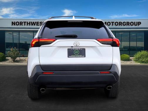 White 2022 Toyota RAV4 XLE