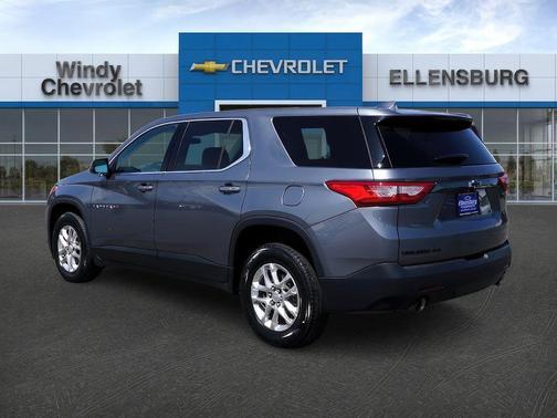 Satin Steel Metallic 2020 Chevrolet Traverse LS