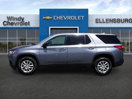 Satin Steel Metallic 2020 Chevrolet Traverse LS