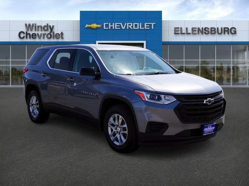 Satin Steel Metallic 2020 Chevrolet Traverse LS