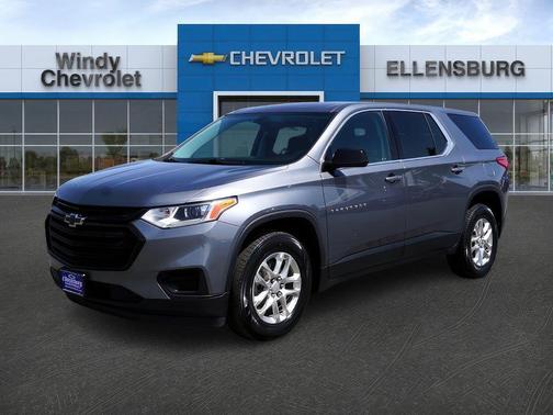Satin Steel Metallic 2020 Chevrolet Traverse LS