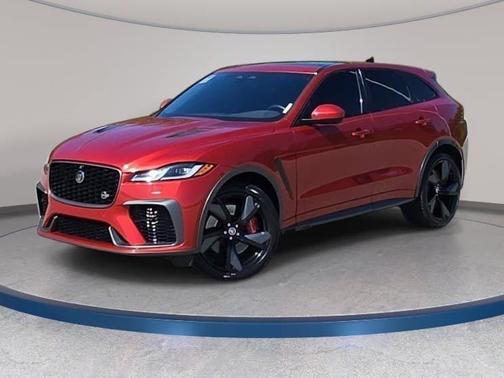 Sanguinello Orange 2021 Jaguar F-PACE SVR P550 AWD Automatic