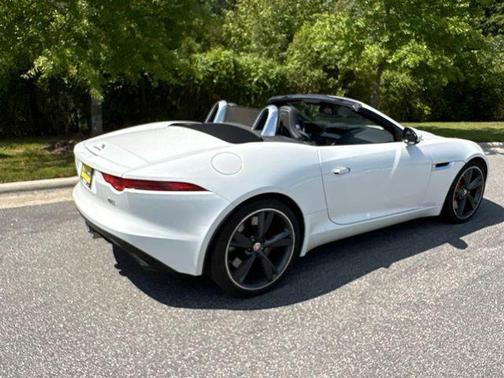 Polaris White 2015 Jaguar F-TYPE S