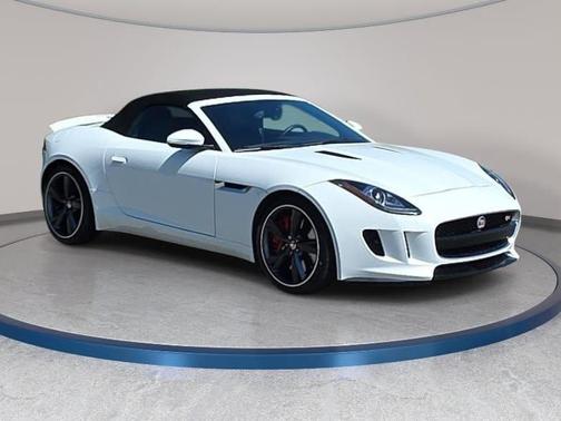 Polaris White 2015 Jaguar F-TYPE S