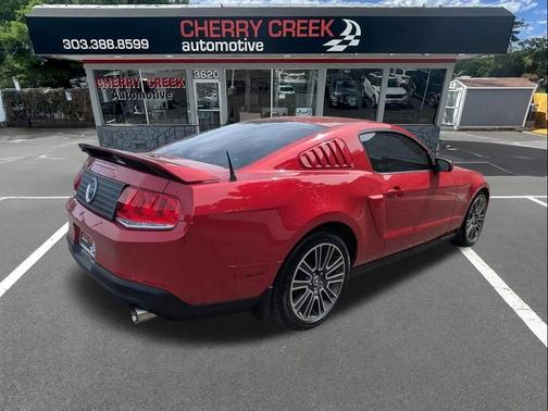 Red 2010 Ford Mustang GT Premium