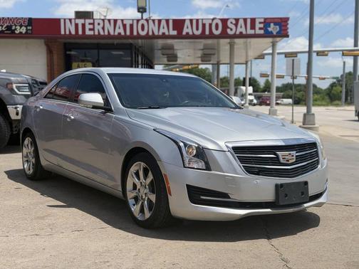 Radiant Silver Metallic 2015 Cadillac ATS 2.5L Luxury